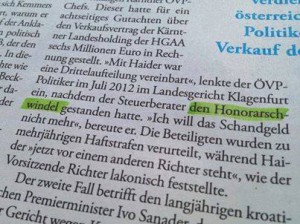 honorarsch-windel